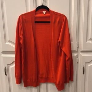 {J. C r e w} Red Sweater